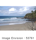 #53761 Royalty-Free Stock Photo Of A Beach