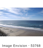 #53768 Royalty-Free Stock Photo Of A Beach
