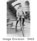 #5403 Archie Roosevelt On A Bike