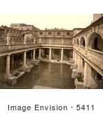#5411 Roman Baths And Abbey