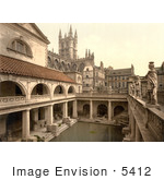 #5412 Roman Baths And Abbey