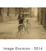 #5514 Bicycle Messenger Boy