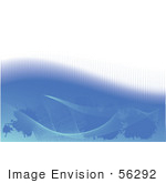 #56292 Royalty-Free (Rf) Clip Art Illustration Of An Abstract Orange Background With A Top White Half Over Blue