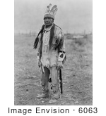 #6063 Klamath Indian Man In Costume