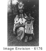 #6176 Cayuse Mother With Baby