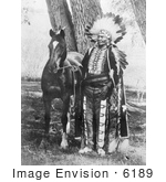#6189 Chief Ignacio With Horse
