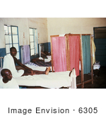 #6305 Picture Of A Barrier Nursing Which Was Practiced On Male Patients In The Lassa Fever Ward In Segbwema Sierra Leone