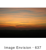 #637 Image Of Sunset Over Cameron Park