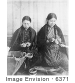 #6371 Makah Indian Basket Weavers