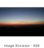 #639 Photograph Of The City Lights Of Cameron Park California At Dusk