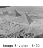 #6452 Aerial Of The Egyptian Pyramids