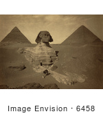 #6458 Egyptian Pyramids And Sphinx