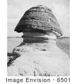 #6501 Back Of The Head Of The Great Sphinx