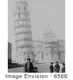 #6566 Leaning Tower Of Pisa And Venerable Cathedral
