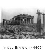 #6609 The Parthenon In 1925