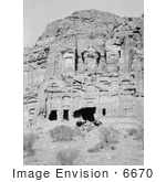 #6670 Corinthian Tomb At Petra