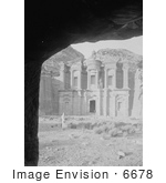#6678 The Monastery At Petra Jordan