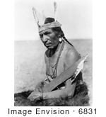 #6831 Fat Horse Native American Man