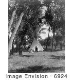 #6924 Stock Image: Cheyenne Tipi