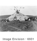 #6931 Stock Photo: Cheyenne Indian Sun Dance