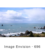 #696 Photo Of An Ocean Scene From Cape Ferrelo Oregon