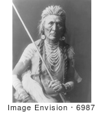 #6987 Apsaroke Indian Man Named Wolf