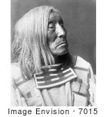 #7015 Stock Photography: Apsaroke Native American Man Called Lone Tree
