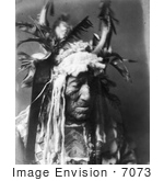#7073 Stock Image Of Lean Wolf A Hidatsa Native American Man