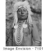 #7101 Stock Photography: Crow Indian Man Called Which Way