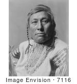 #7116 Stock Image Of Long Time Dog A Hidatsa Native American