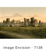 #7138 Stock Photography: Stonehenge