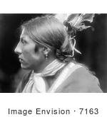 #7163 Stock Image: Amos Two Bulls Sioux Native American Indian