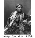#7194 Stock Image: Sioux Indian Woman, Susan Frost by JVPD