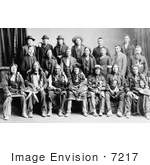 #7217 Stock Image: Sioux Indian Delegation by JVPD