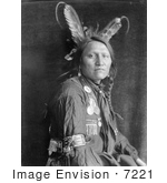 #7221 Stock Image: Sioux Native America Man by the Name of Charging Th by JVPD