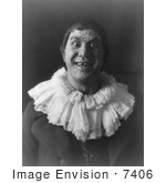 #7406 Stock Picture Of Titta Ruffo As A Creepy Clown