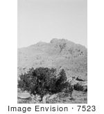 #7523 Stock Picture Of A Distant View Of Hills Of Petra