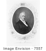 #7557 Image Of Engraving Of James Buchanan