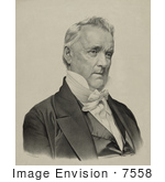#7558 Picture Of President James Buchanan