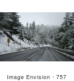 #757 Photograph Of The Jacksonville Hill Summit In Winter
