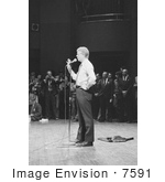 #7591 Picture Of Jimmy Carter At A Brooklyn College Campaign Stop