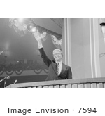 #7594 Picture Of President Jimmy Carter Waving