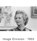 #7603 Picture Of Jimmy Carter And Margaret Thatcher