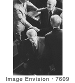 #7609 Picture Of President Jimmy Carter With Members Of Congress