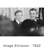 #7622 Picture Of Jimmy Carter And Walter Mondale