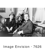 #7626 Photo of JFK and Mayor Willy Brandt by JVPD