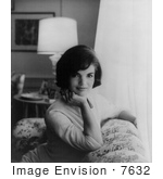 #7632 Picture Of First Lady Jacqueline Bouvier Kennedy