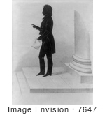 #7647 Image Of John Tyler 10th President Of The United States
