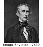 #7650 Picture Of President John Tyler