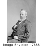 #7688 Image of 19th American President, Rutherford Birchard Hayes by JVPD